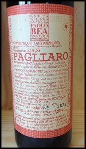 Paolo Bea Sagrantino 2008