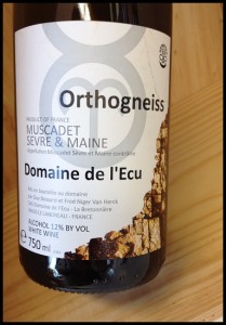 Guy Bossard Domaine de l'Ecu Muscadet Orthogneiss