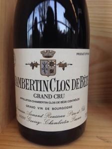 Rousseau Clos de Beze 2011