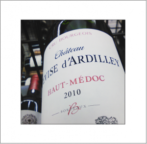 Chateau Devise d'Ardilley, Haut-Medoc 2010 