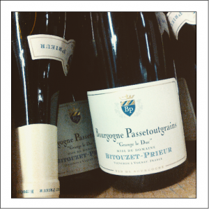 Domaine Bitouzet-Prieur Bourgogne Passe-tout-grains 2014