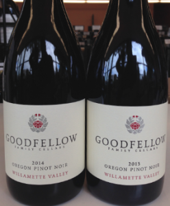 Goodfellow Family Cellars Willamette Valley Pinot Noir 2013 & 2014 