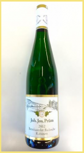 Joh. Jos. Prum Bernkasteler Badstube Riesling Kabinett 2012