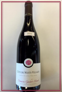 Domaine Gachot-Monot Cote de Nuits-Villages 2012