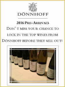 donnhoff 2016 pre-arrivals insert