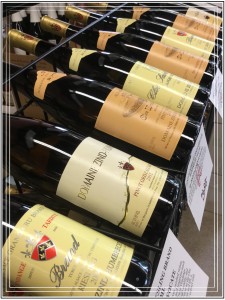 zind humbrecht wines on rack