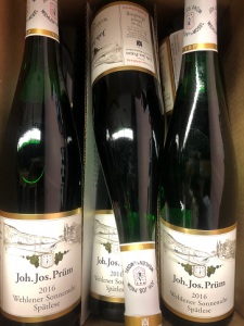 joh. jos. prum wehlener sonnenuhr spatlese 2016 mosel germany