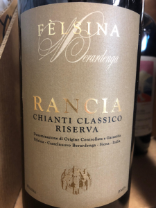 Felsina Rancia bottle